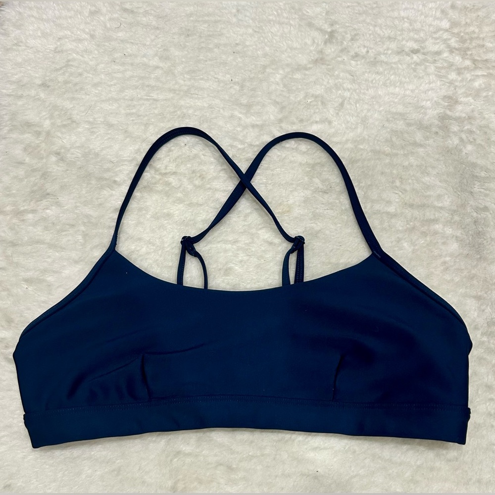 ALO Yoga Deep Blue Sports Bra